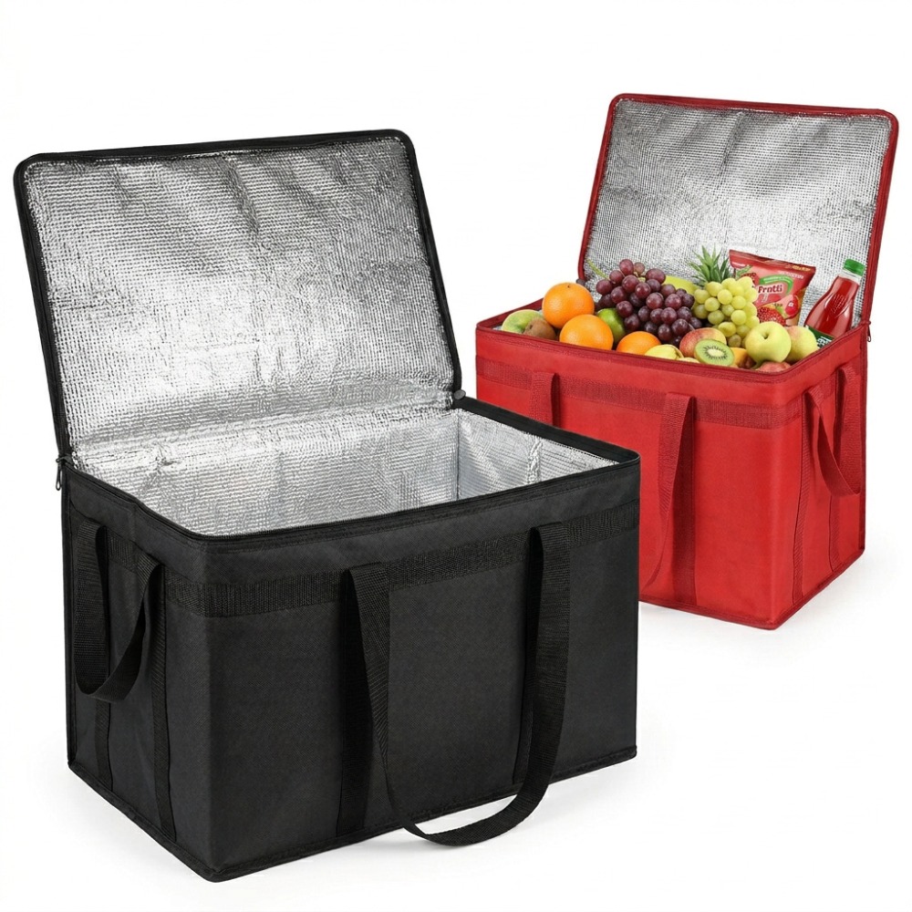 Food Storage Bags Reusable - Складная термосумка-холодильник для еды и напитков,