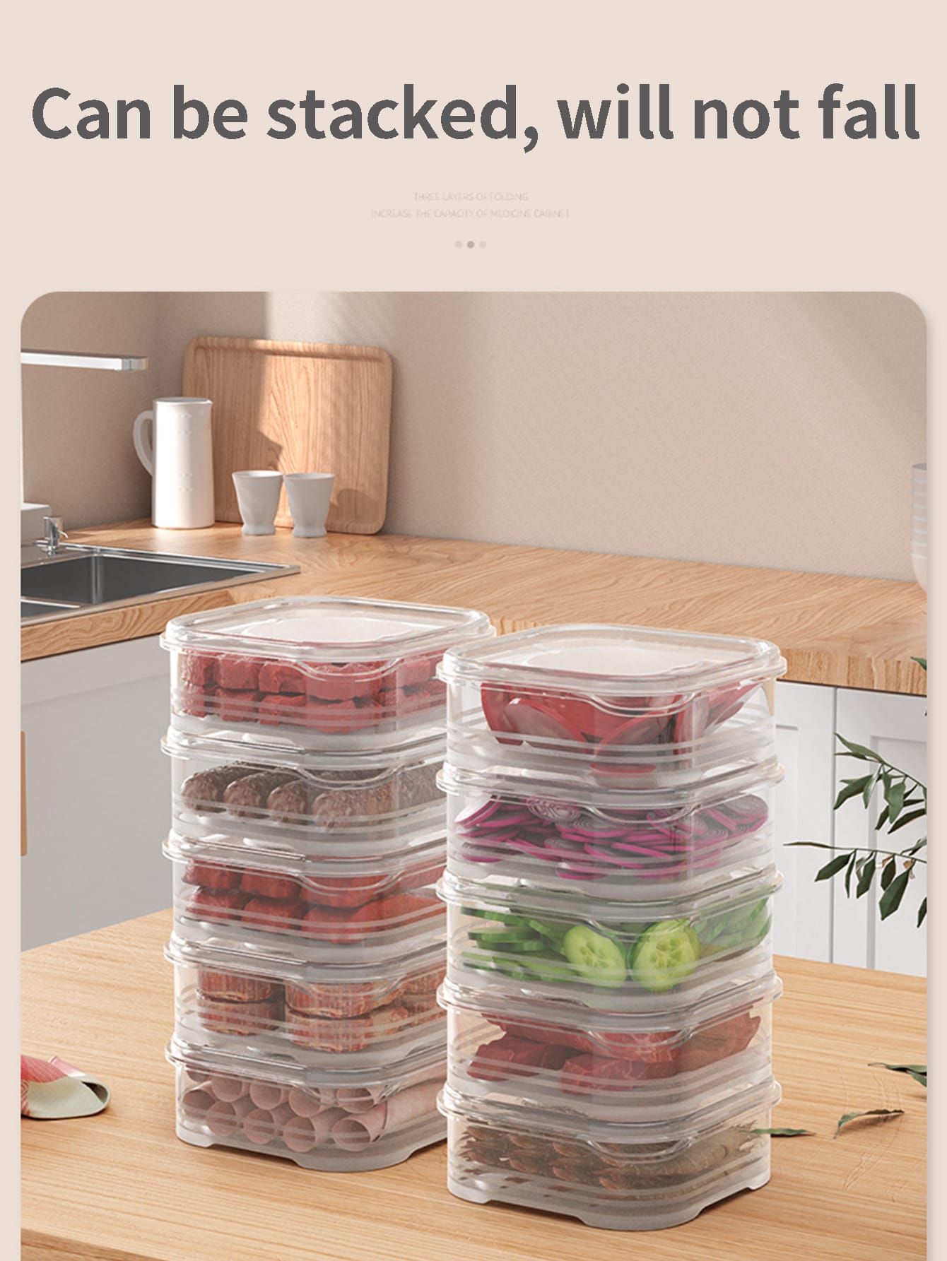 Food Storage Frozen - Контейнер для хранения замороженного мяса в