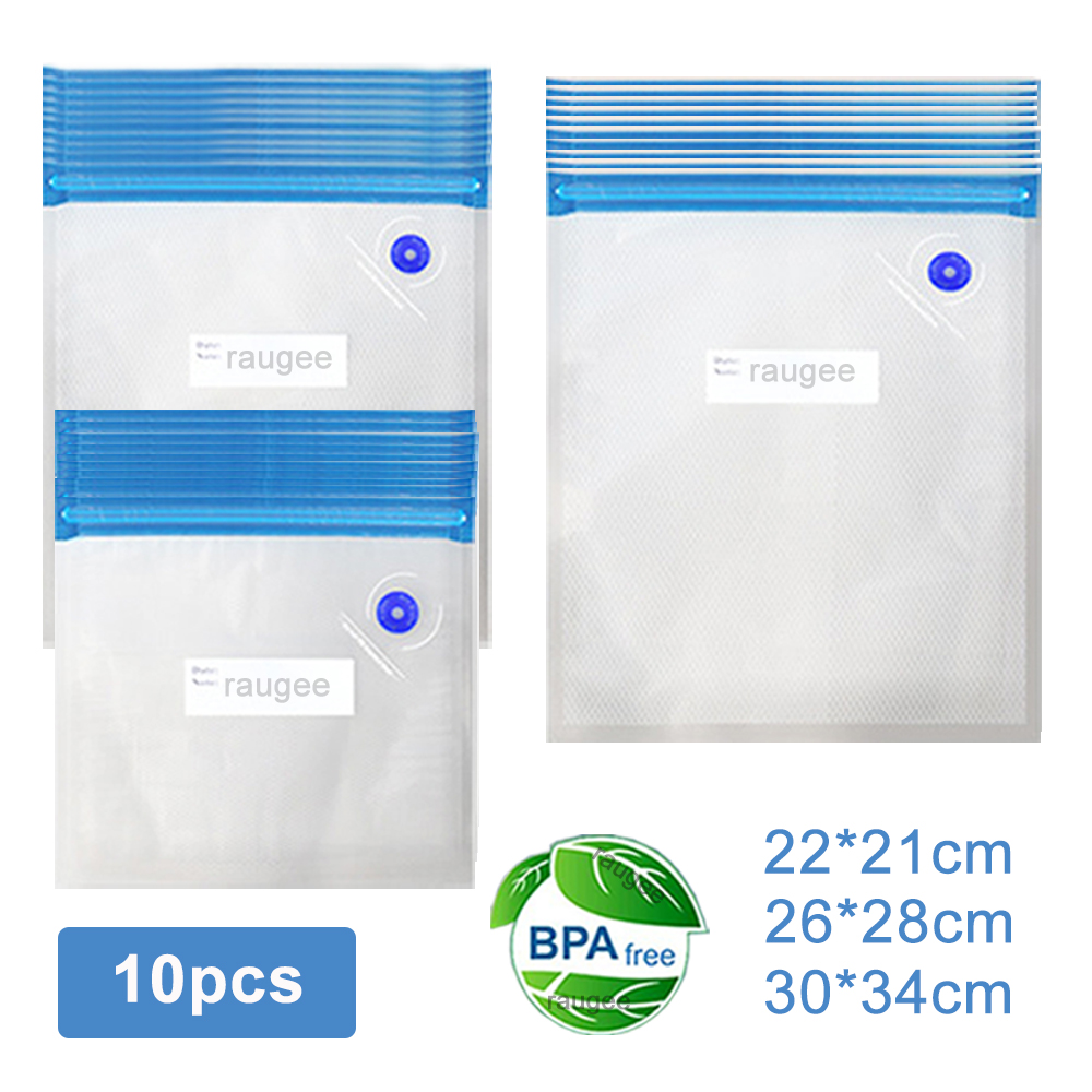 Food Storage Bags Reusable - Вакуумные пакеты Многоразовые пакеты для вакуумной