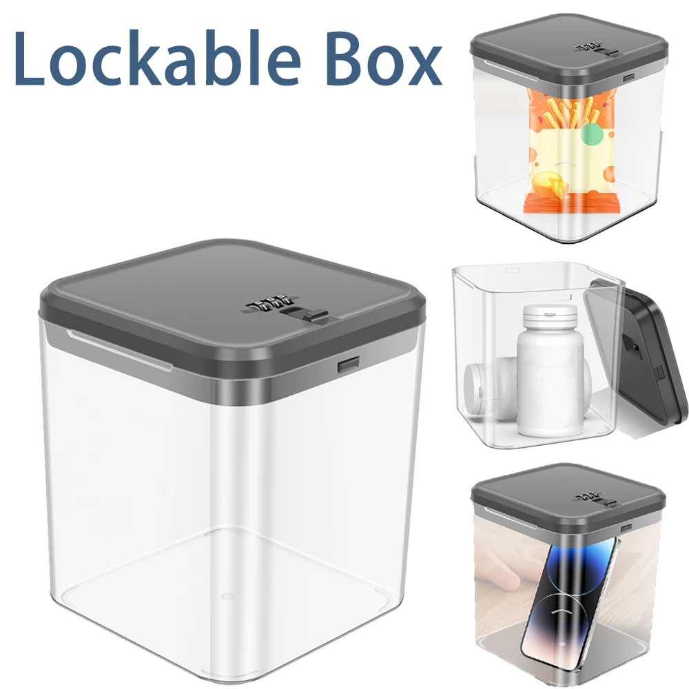 Food Storage Locker - Прозрачный сейф с кодовым замком для