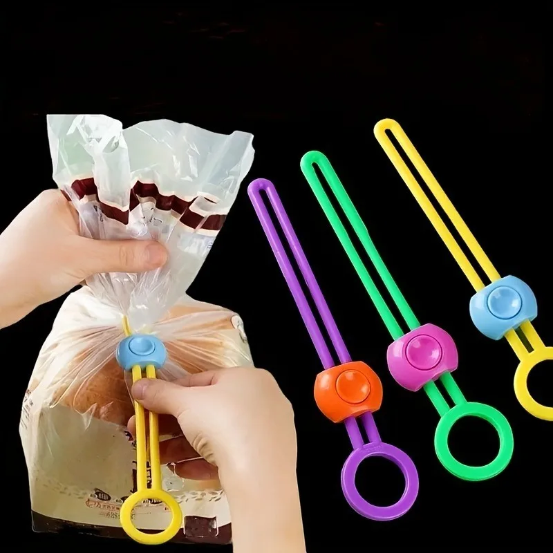 Food Storage Bags Reusable - 5/10 шт., портативные зажимы для упаковки