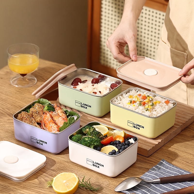 Food Storage In Stainless Steel - Набор герметичных контейнеров для хранения продуктов