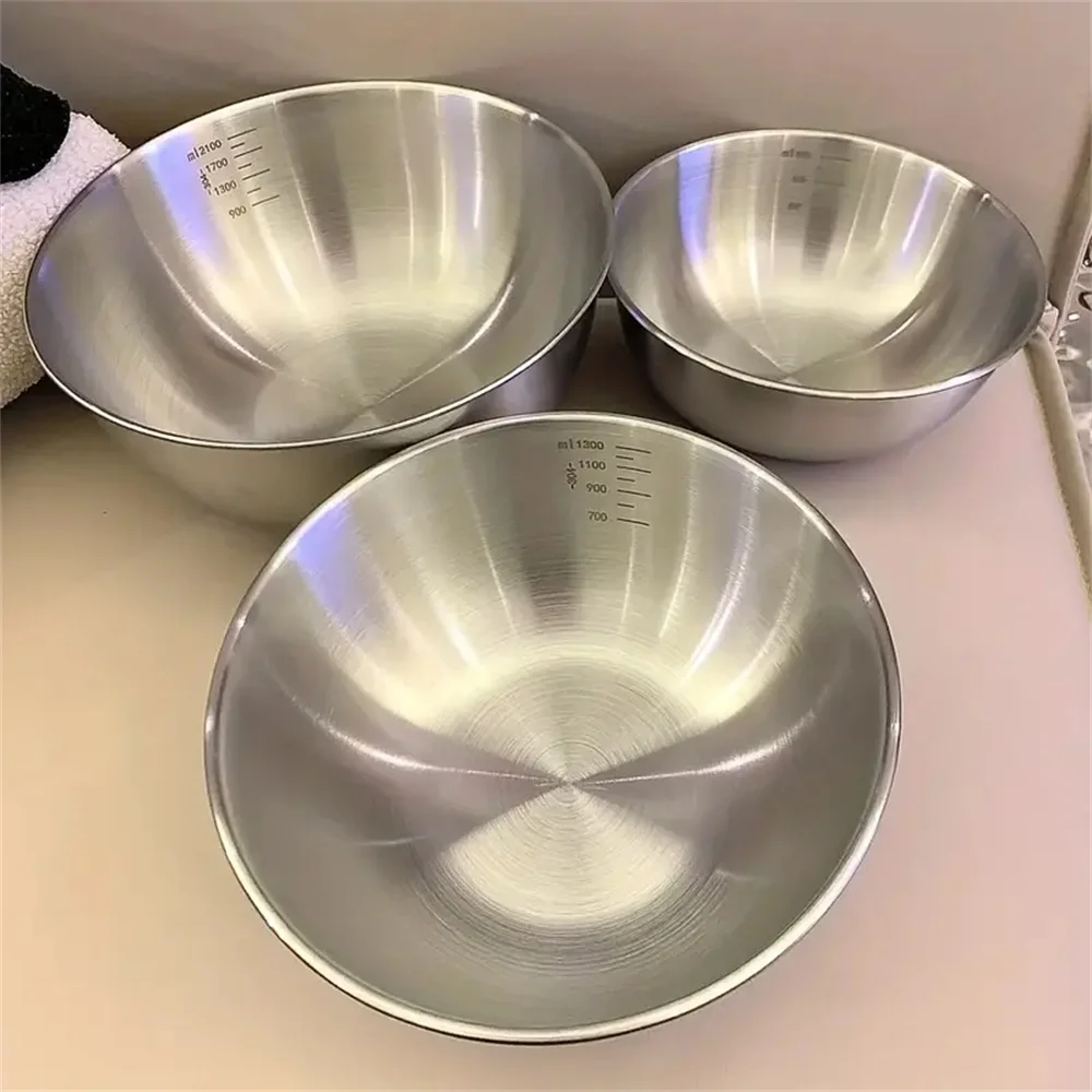 Food Storage In Stainless Steel - Набор из 3-х мисок из нержавеющей