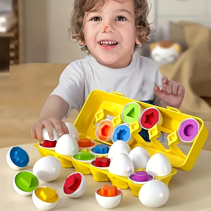 Food Storage Eggs - 6/12 шт. игрушки в тон и