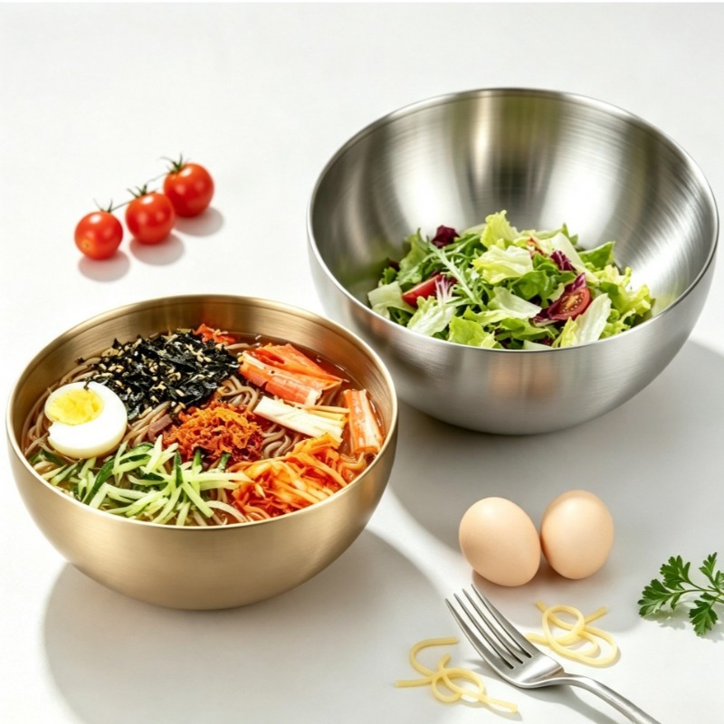 Food Storage In Stainless Steel - Миски для смешивания из нержавеющей стали,