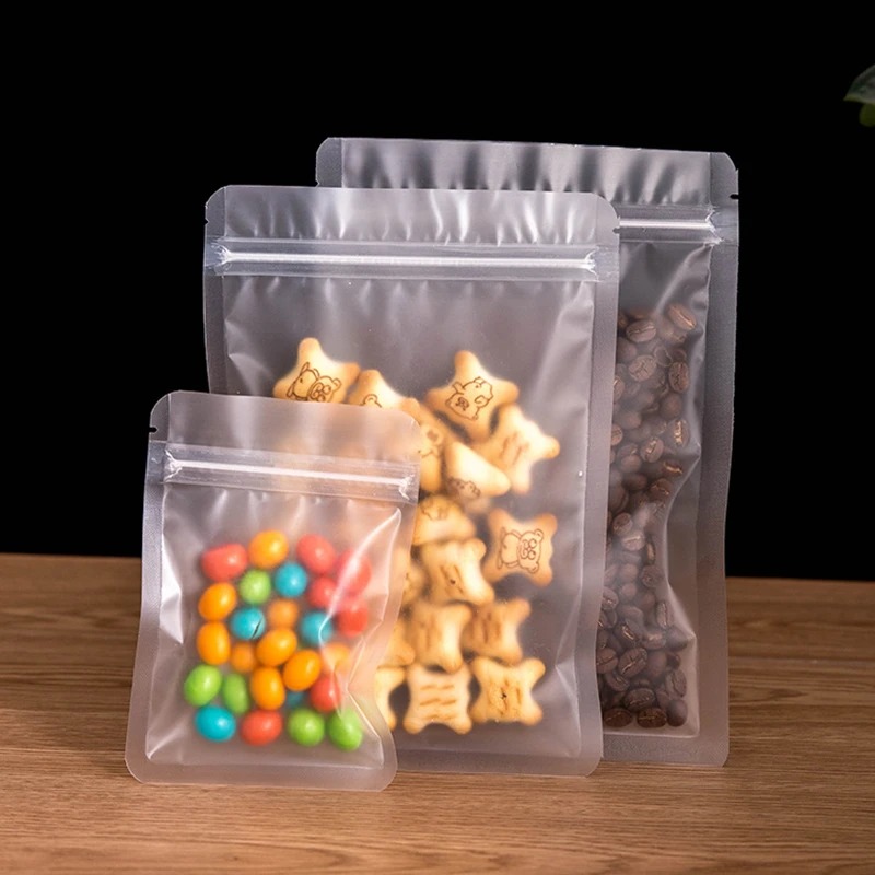 Food Storage Year Supply - 100 шт. матовых пакетов с застежкой-молнией