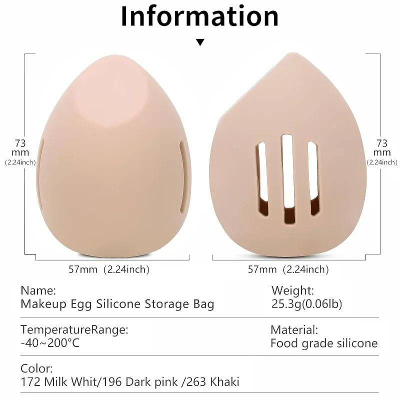 Силиконовая дышащая косметичес – обзор и цена Food Storage Eggs