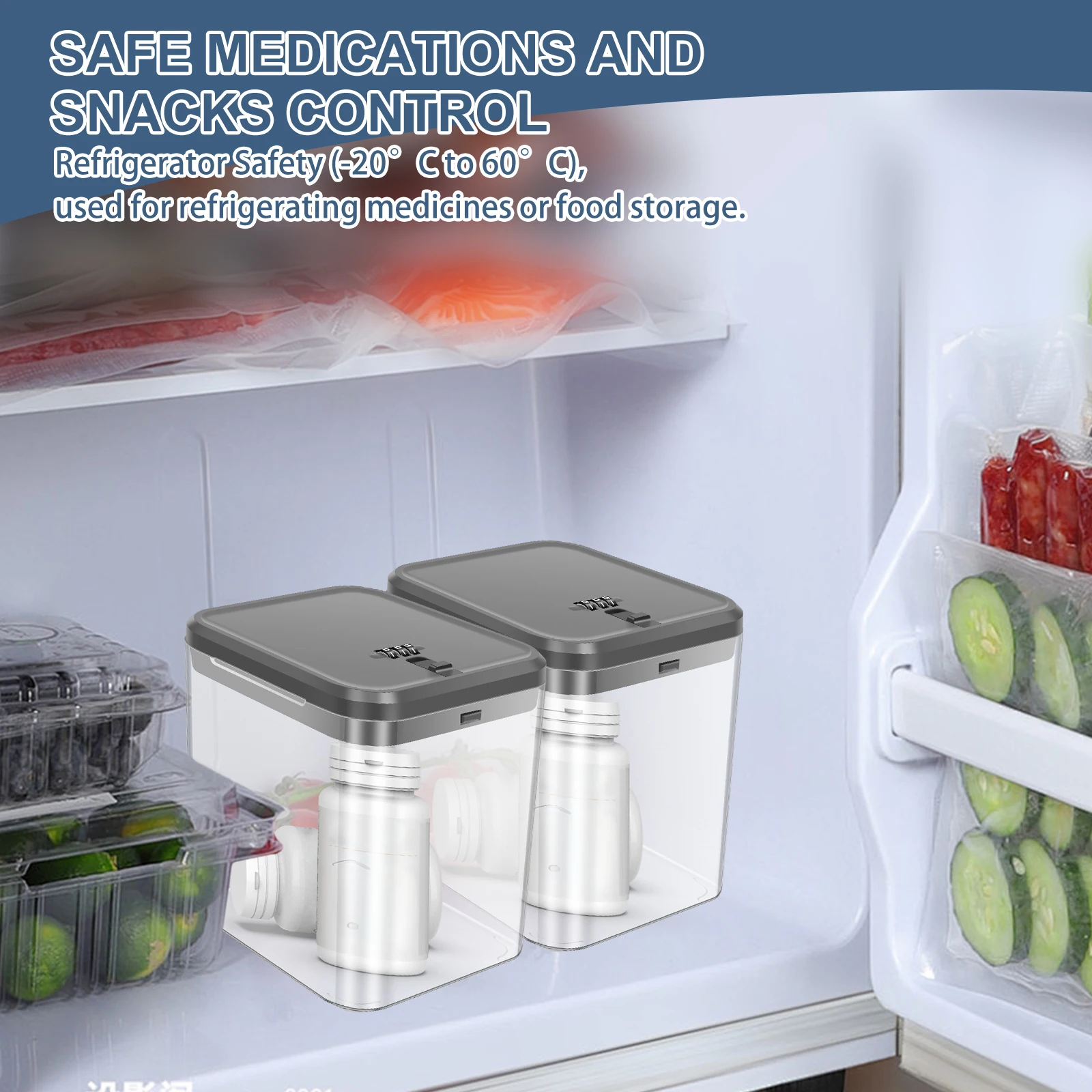 Прозрачный сейф с кодовым замк – обзор и цена Food Storage Locker