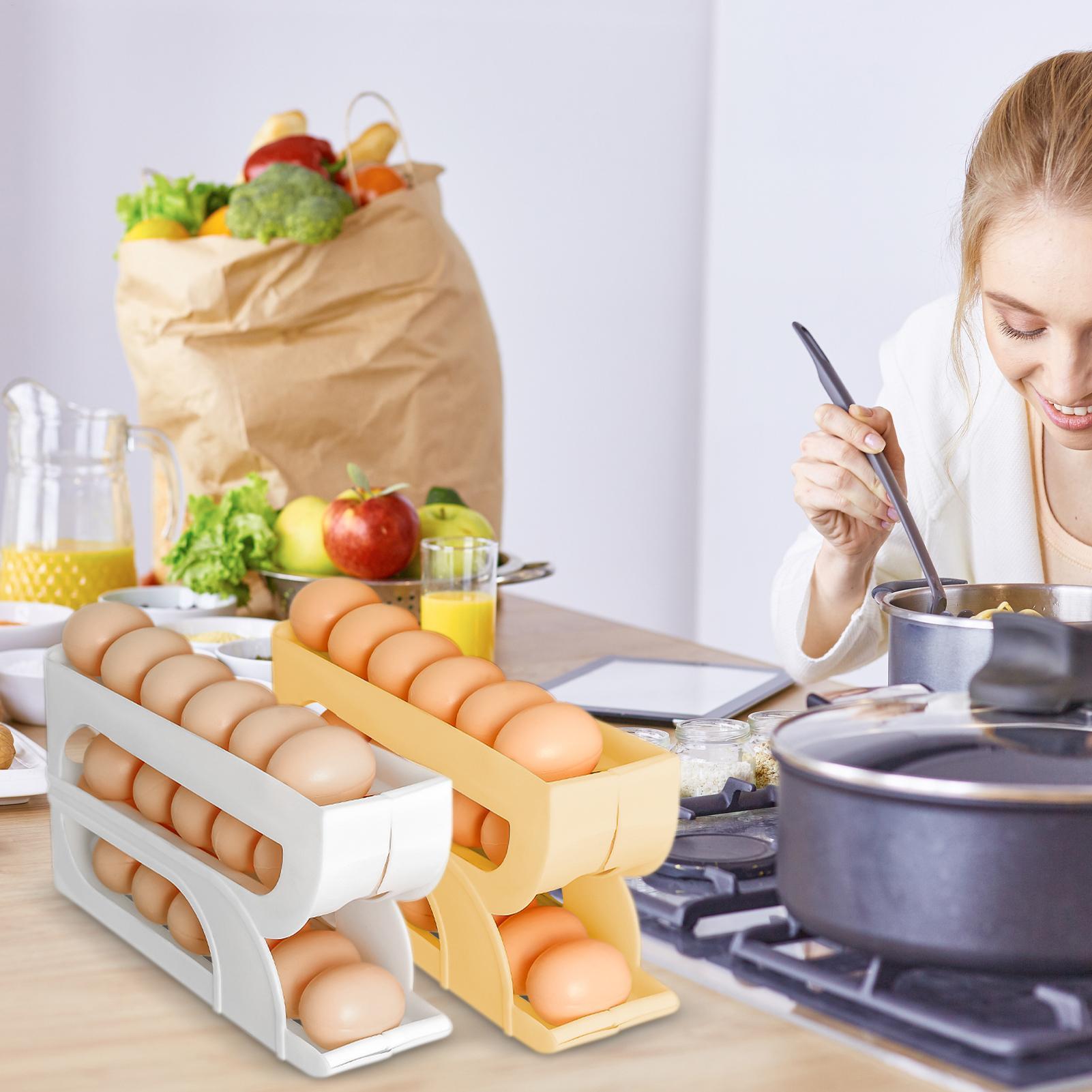 Автоматическая подставка для я – обзор и цена Egg Storage Holder