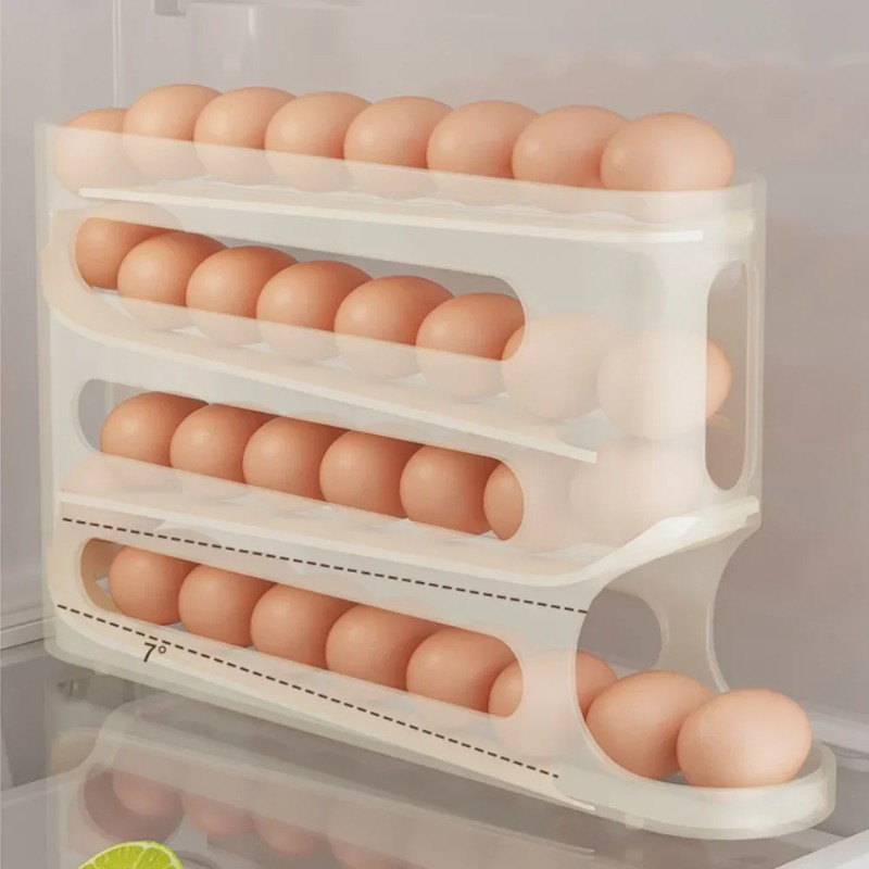 Автоматическая подставка для я – обзор и цена Egg Storage Holder