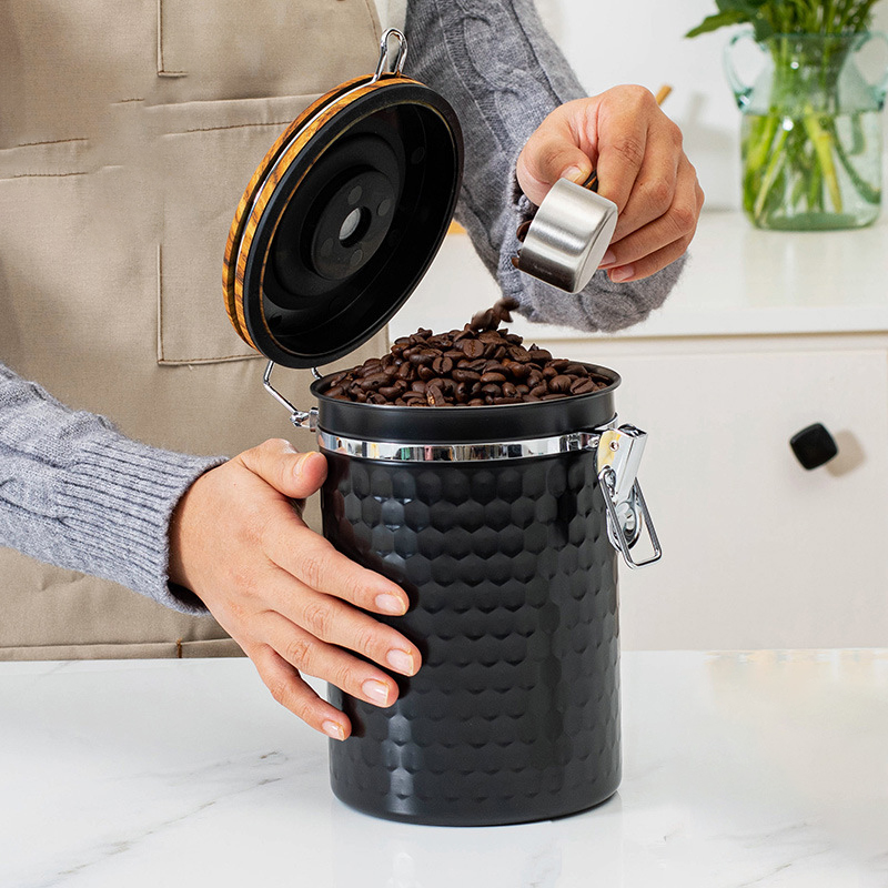 Кухонные канистры для кофе из  – обзор и цена Food Storage In Stainless Steel