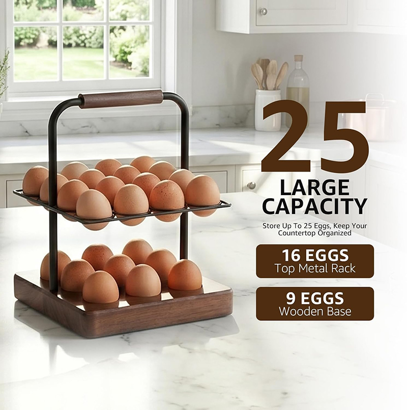 Держатель для яиц в стиле ферм – обзор и цена Egg Storage Holder