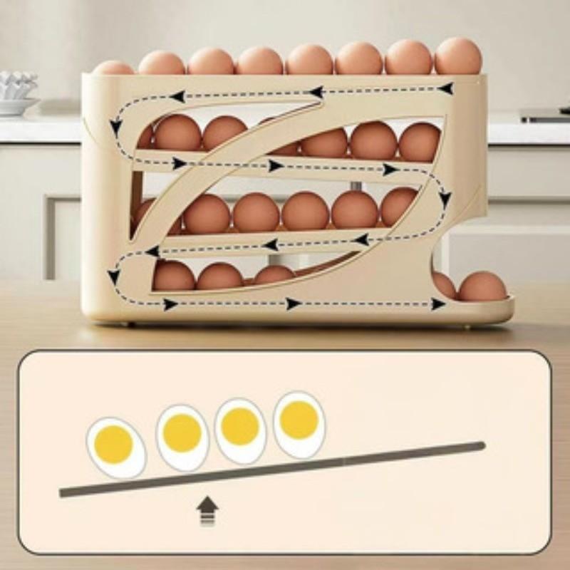 Диспенсер для яиц с автоматиче – обзор и цена Egg Storage Holder