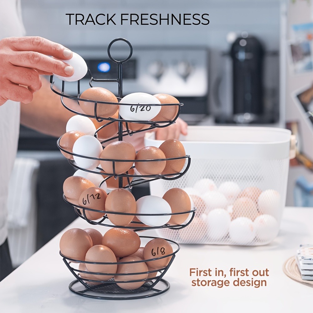 Металлическая спиральная подст – обзор и цена Egg Storage Holder