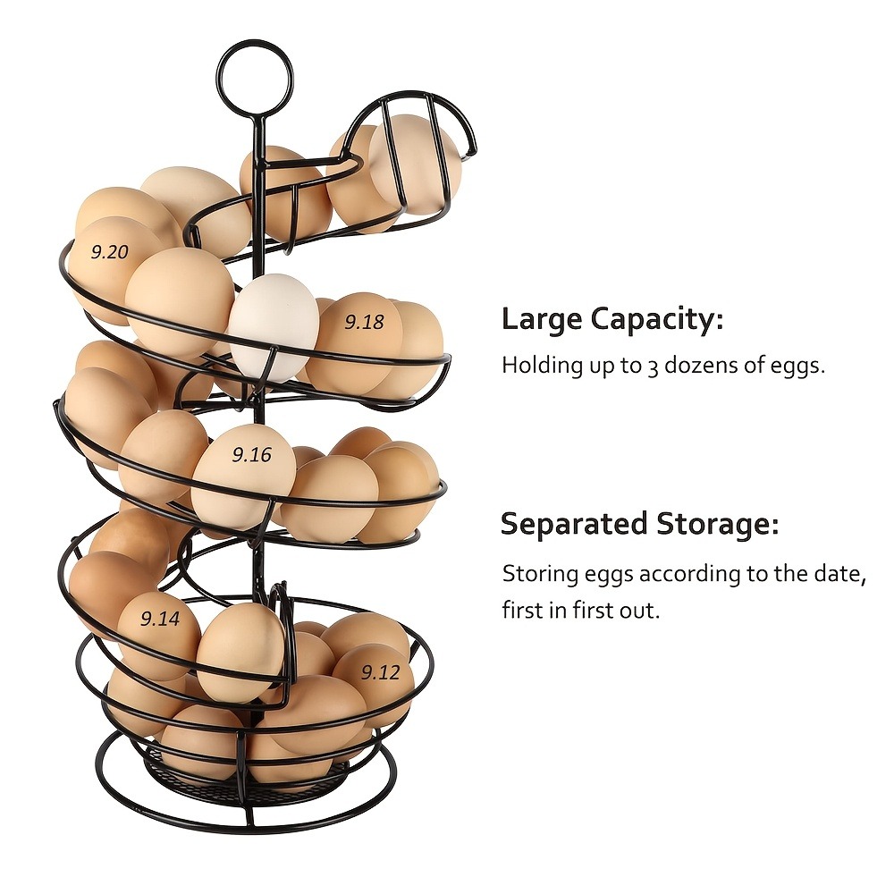 Металлическая спиральная подст – обзор и цена Egg Storage Holder