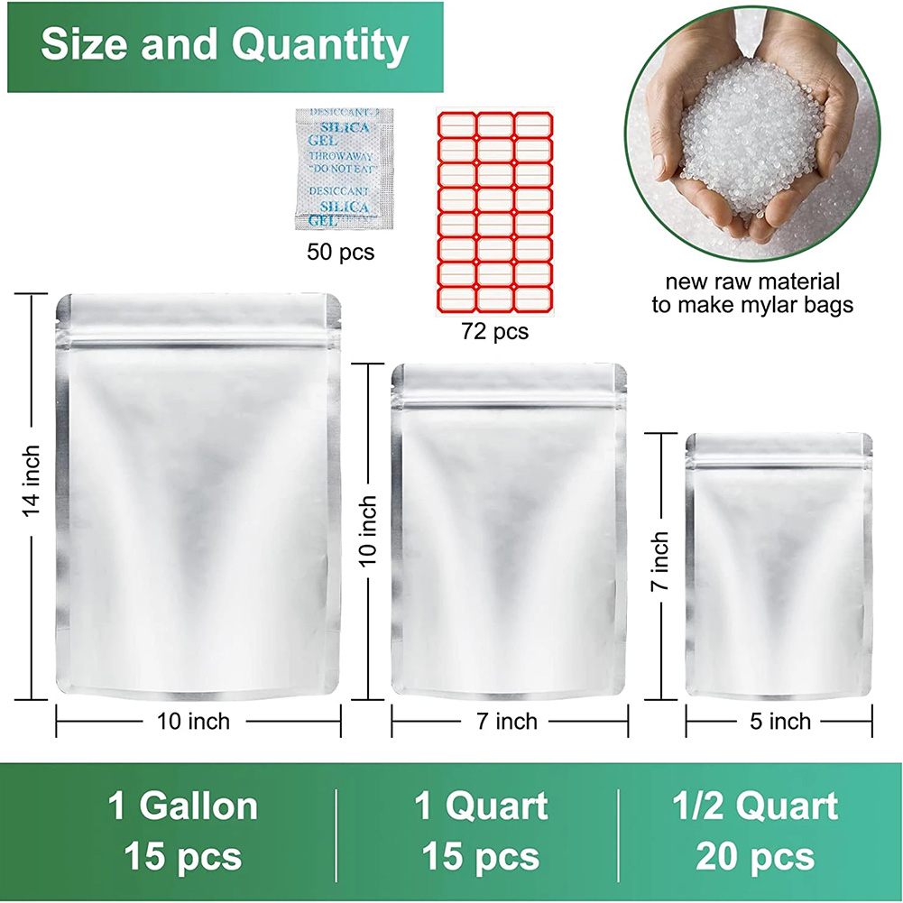 50 шт. герметичных пакетов с п – обзор и цена Food Storage Oxygen Absorbers