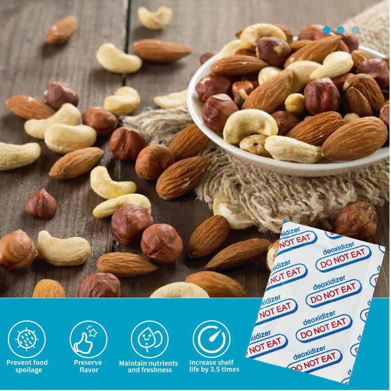 Пищевые поглотители кислорода  – обзор и цена Food Storage Oxygen Absorbers