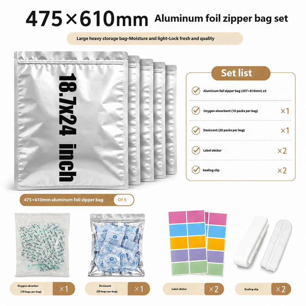 Набор из 5 пакетов: особо проч – обзор и цена Food Storage Oxygen Absorbers