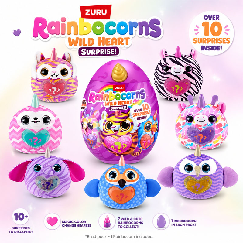 ZURU Rainocorns Wild Heart Sur – обзор и цена Food Storage Eggs