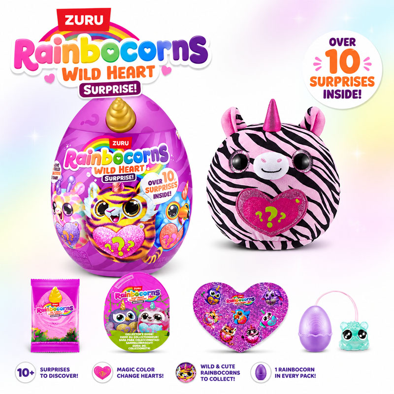 ZURU Rainocorns Wild Heart Sur – обзор и цена Food Storage Eggs
