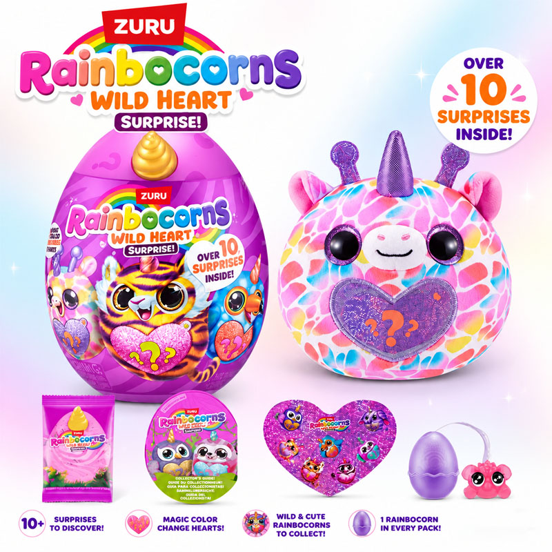 ZURU Rainocorns Wild Heart Sur – обзор и цена Food Storage Eggs